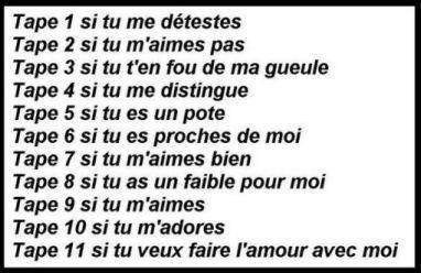 et toi tu di quoi